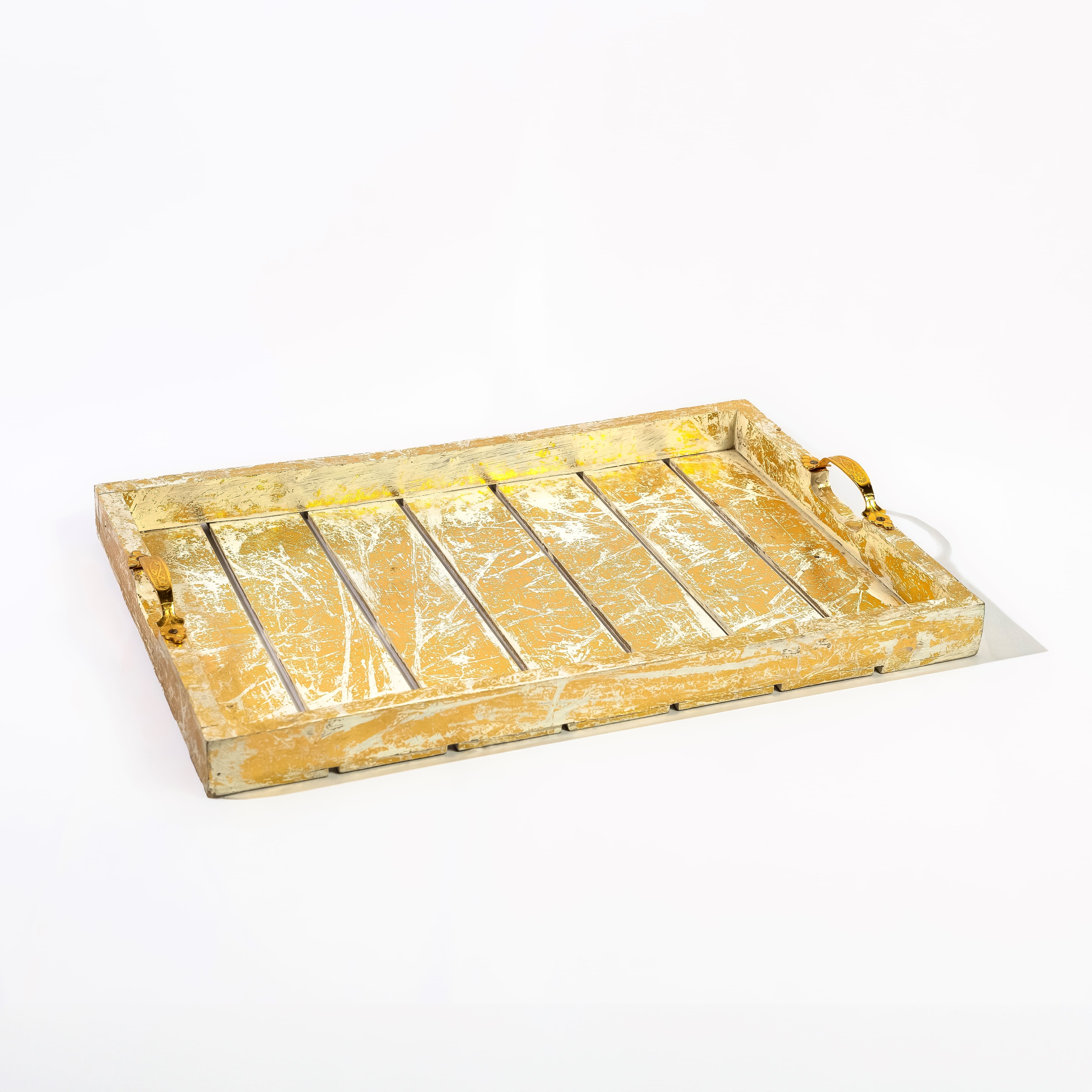 Ivory Gold Tray