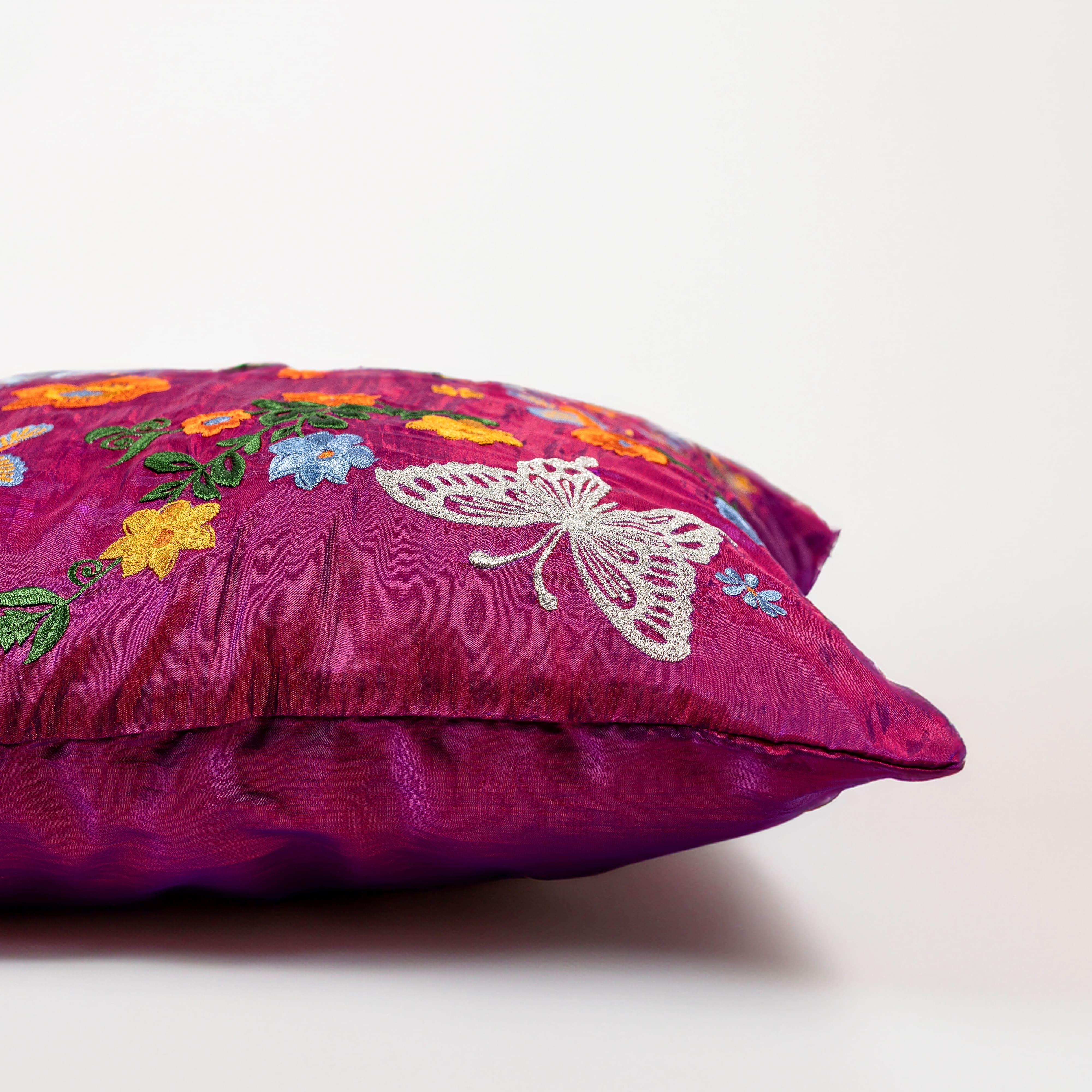 Night of Oscar with Multi- Coloured Embroidered
